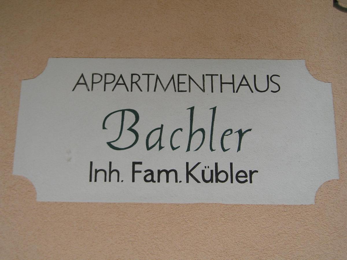 Appartmenthaus Bachler Εξωτερικό φωτογραφία